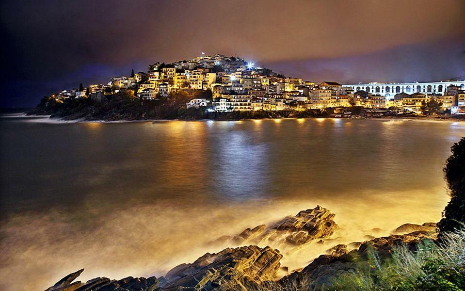 Sweet Home With Spectacular Sea View PalaiónTsiflíkion Exterior foto